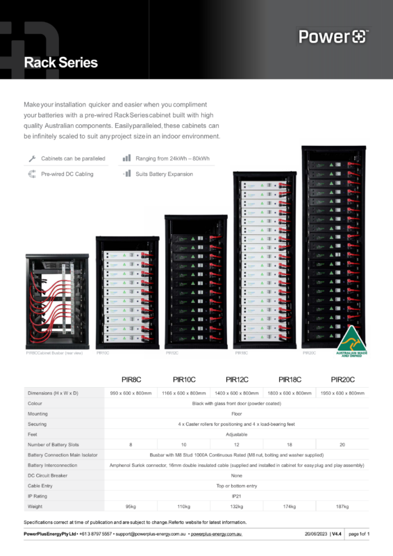 Rack_Specifications